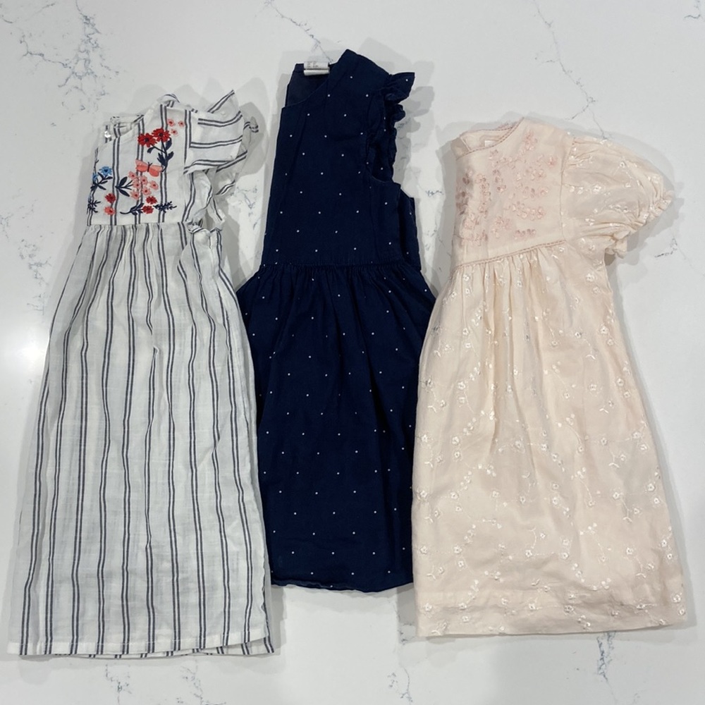 H&M girls dress bundle
